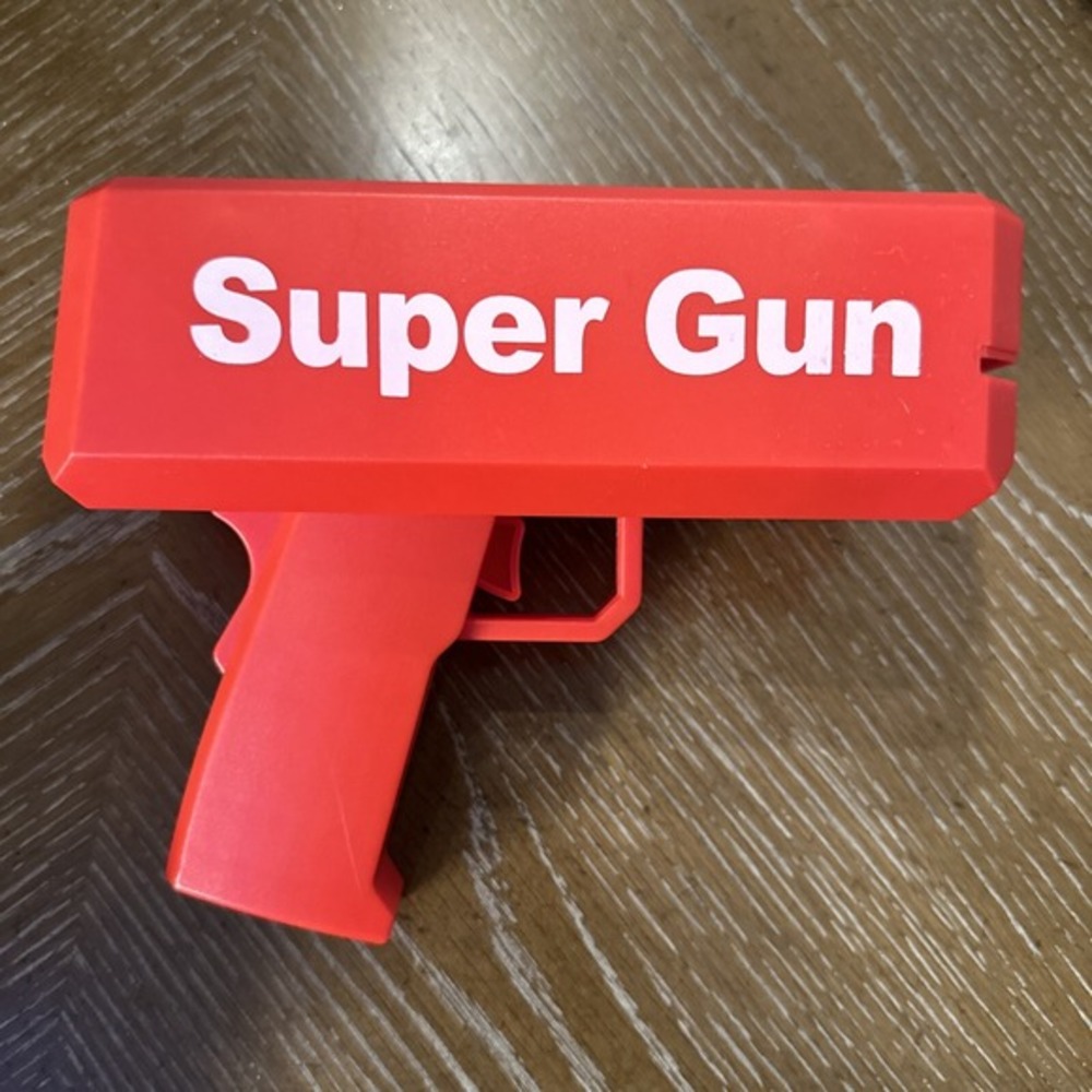 Cash King Money Launch Gun Kids/Children Toy Make It Rain (GUN ONLY). (USED)‎